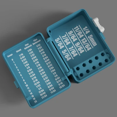 Vỏ mũi khoan tự trung tâm - nhiều màu