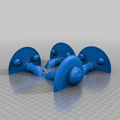 Nấm treo tường với đôi mắt