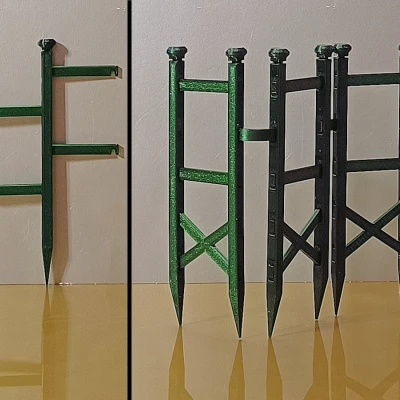 Hỗ trợ leo và tăng trưởng thực vật mô -đun