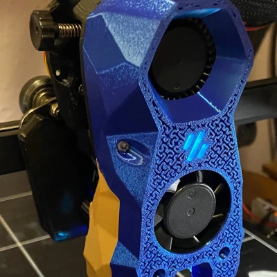 Bộ điều hợp Stealthburner cho Kobra Max và Vyper - Volcano và Hartk 2 mảnh tương thích