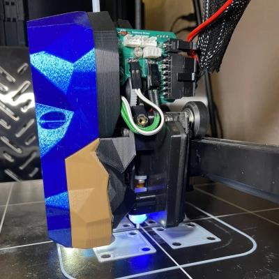 Bộ điều hợp Stealthburner cho Kobra Max và Vyper - Volcano và Hartk 2 mảnh tương thích