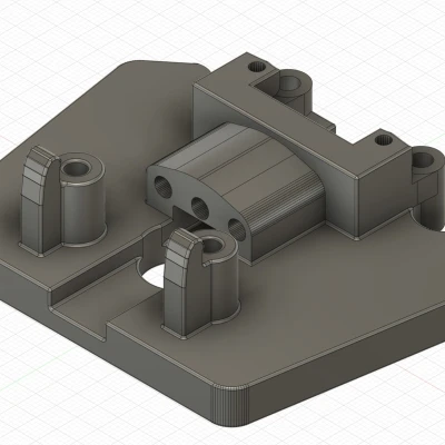 Bộ điều hợp Stealthburner cho Kobra Max và Vyper - Volcano và Hartk 2 mảnh tương thích