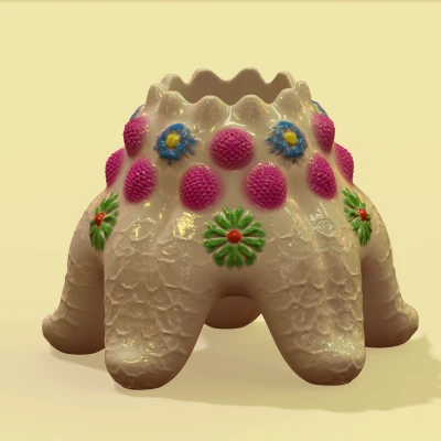 Người giữ bút Hippies (bình) cho bàn của bạn