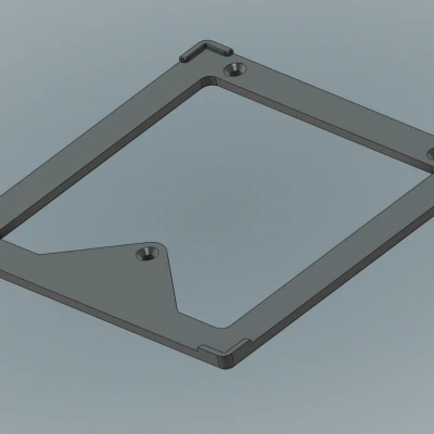 Rook [MK1] Khung giường Glass -FrameSunk 150x150