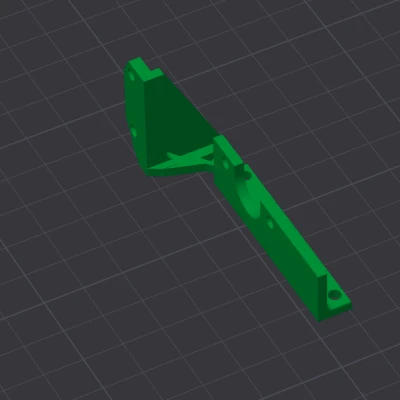 CR-10 SMART BL Touch Mount (thêm khoảng cách cho CR 10 Smart Hotend Duct)