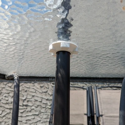 Chèn ô hiên cho bàn hiên thủy tinh (lỗ bàn 50mm, cực đường kính 38-40mm)