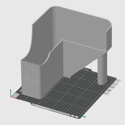 Bambu P1P Poop Chute - Magnet Remix