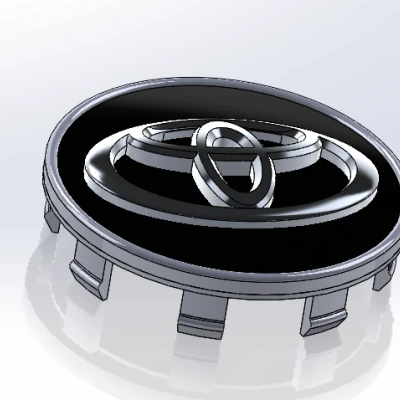 Mũ trung tâm bánh xe Toyota 62mm 62mm