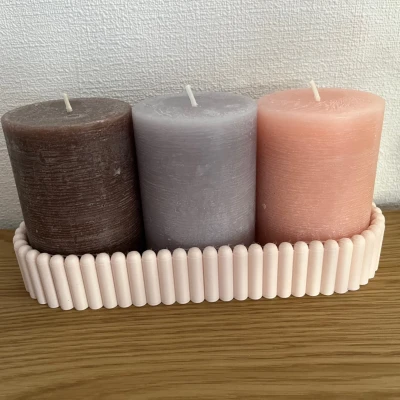 Người giữ nến cho ba ngọn nến 7cm