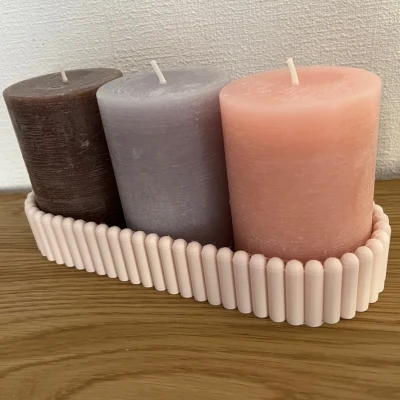 Người giữ nến cho ba ngọn nến 7cm