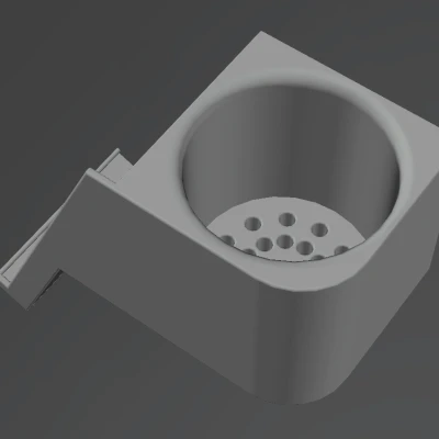 Cupholder có giá đỡ điện thoại