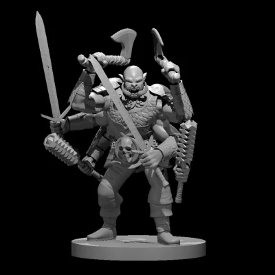 Sáu vị thần chiến tranh vũ trang