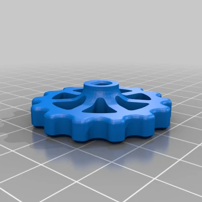 Núm đùn với lỗ đùn đầy