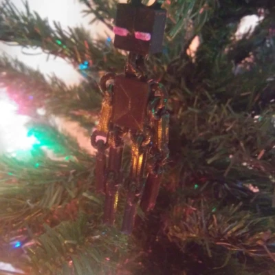 Trang trí Enderman khớp nối