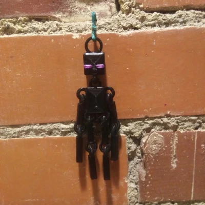 Trang trí Enderman khớp nối