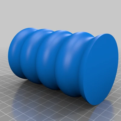 Bình lượn sóng (bút chì có thể)