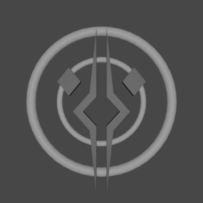 Chuỗi khóa logo Ahsoka Tano/Fulcrum