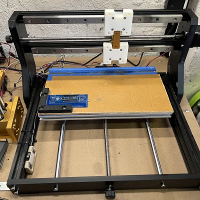 3018 CNC - Nâng cấp trục X cuối cùng bằng cách sử dụng đường ray tuyến tính MGN15H và trục chính công suất cao