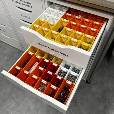 IKEA Alex & Malm nhiều chèn