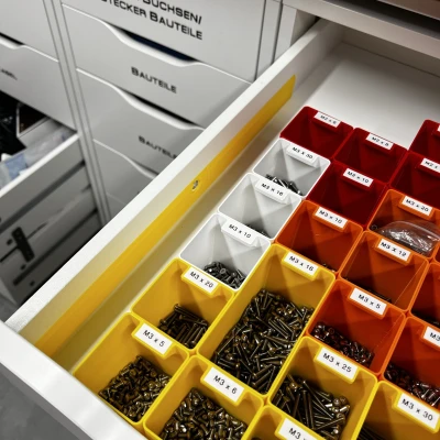 IKEA Alex & Malm nhiều chèn