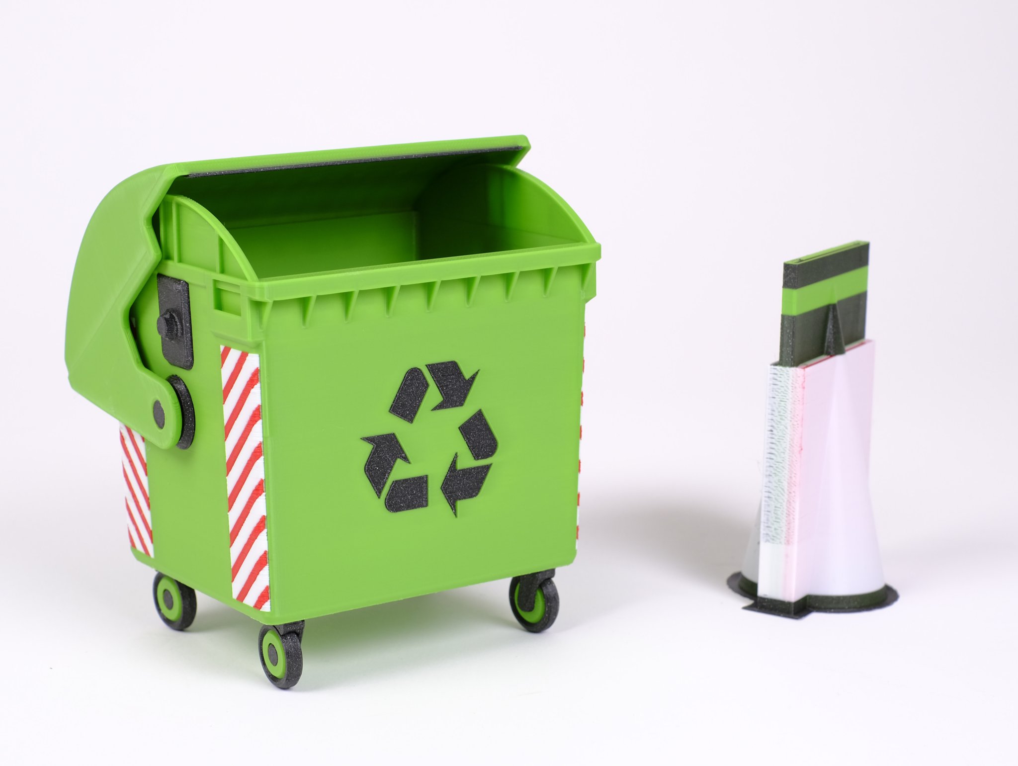 The Benchbin - Mẫu in test máy in đa màu