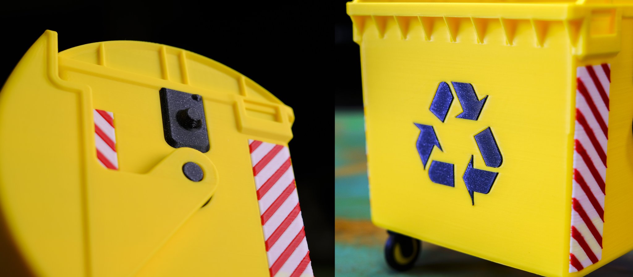 The Benchbin - Mẫu in test máy in đa màu