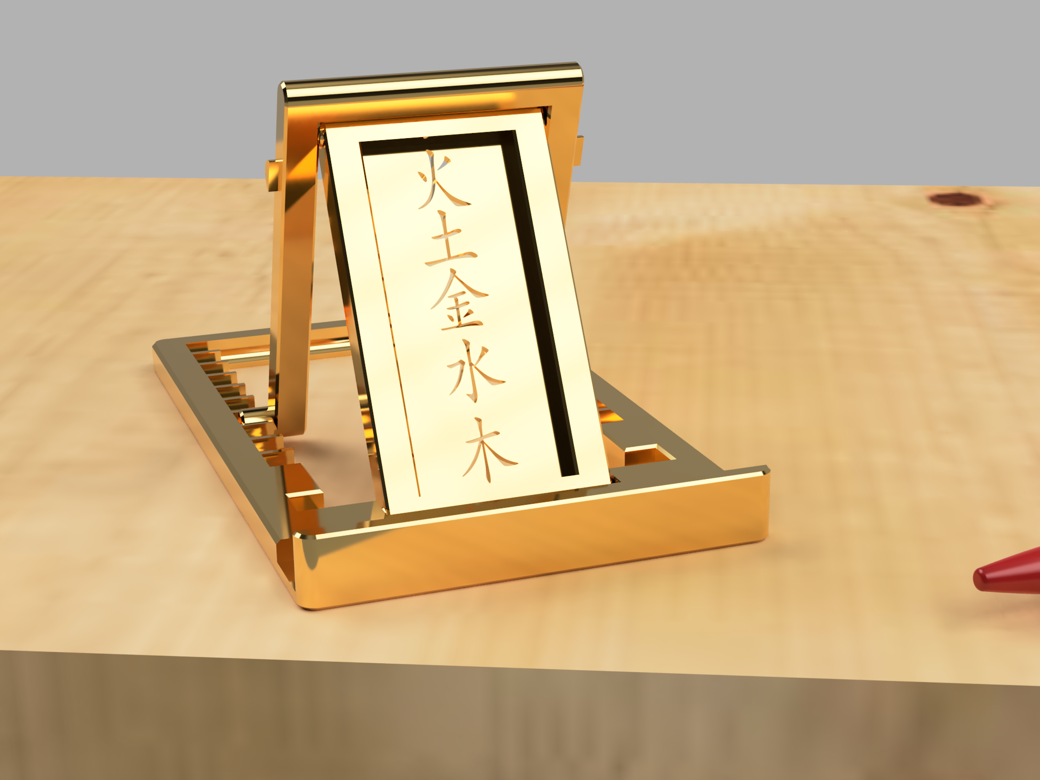 Giá đỡ điện thoại điều chỉnh với ký tự Trung Quốc cho 5 ...