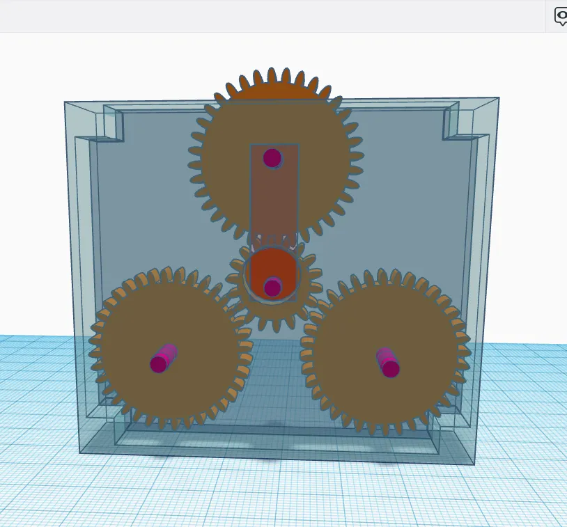 Bánh răng đơn hướng với thiết kế phân chia