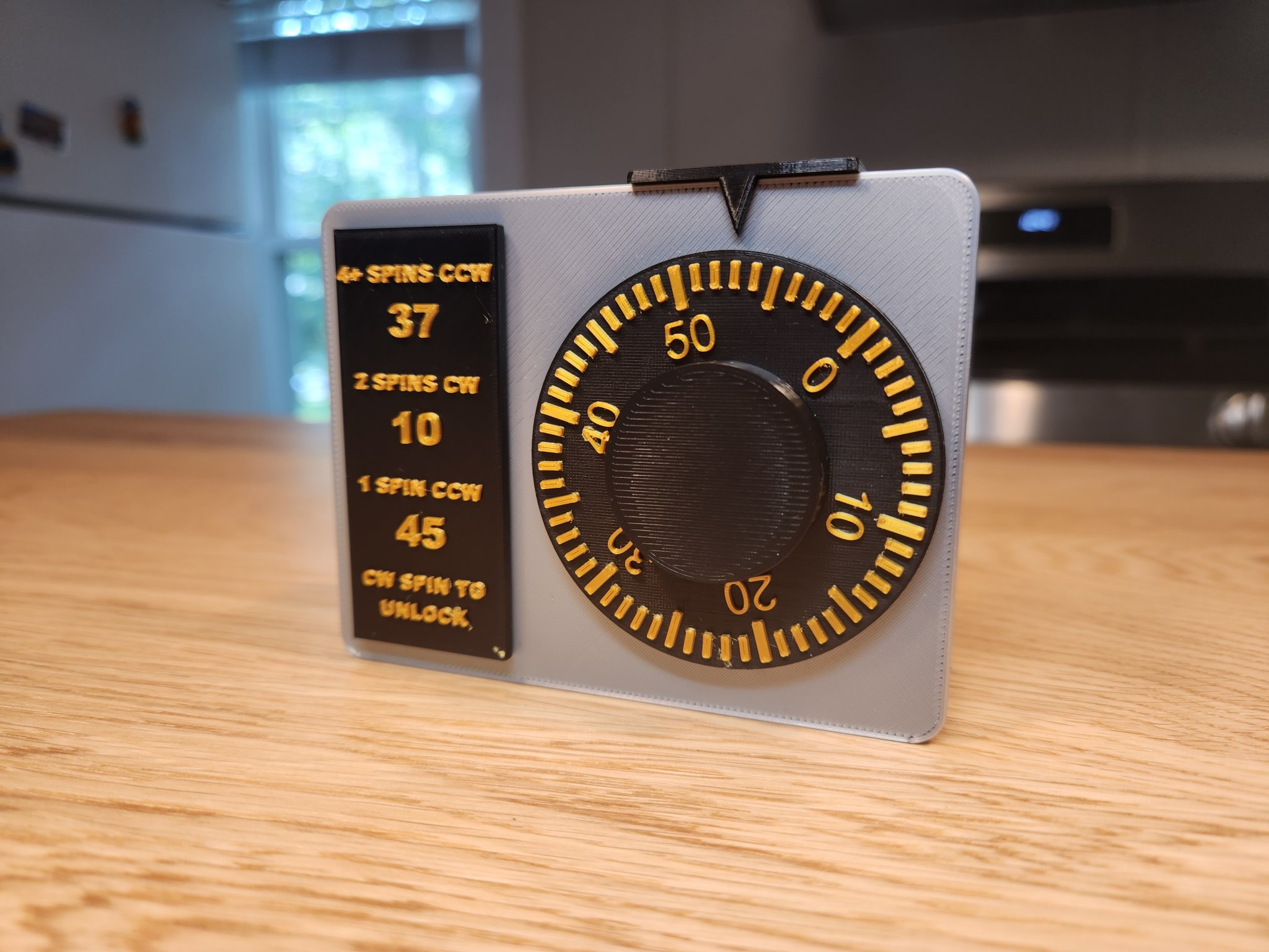 Khóa kết hợp cho két sắt loại 2 - Mô hình cơ chế khóa ngân h...