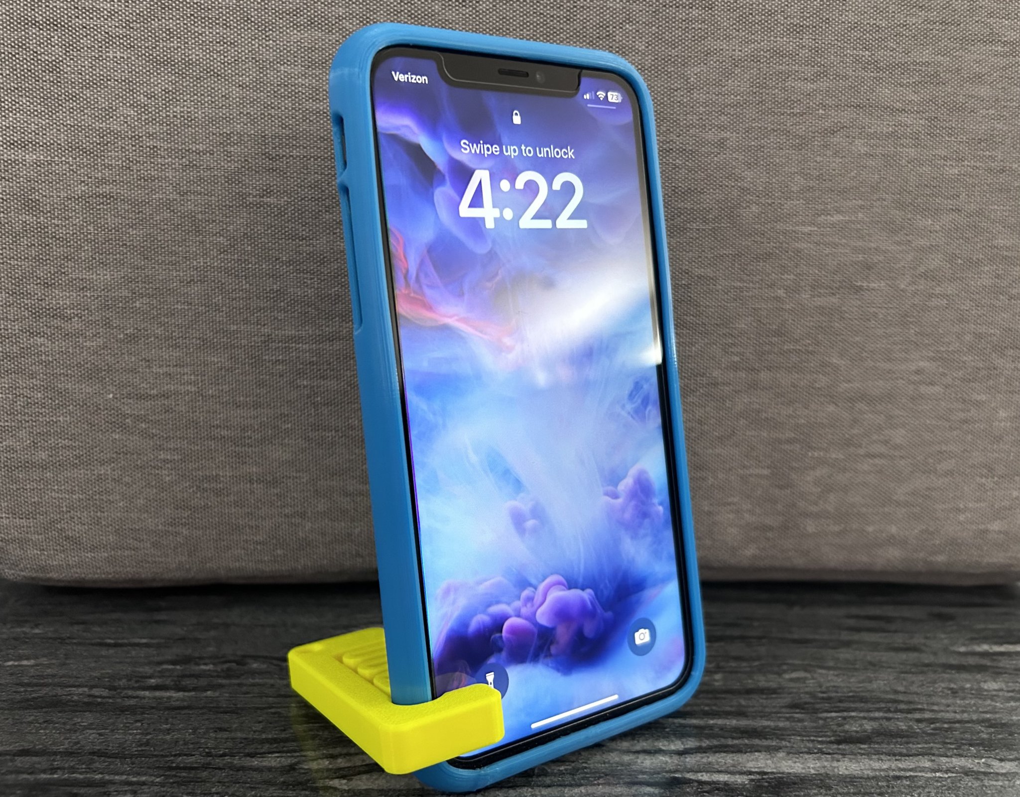 Giá đỡ điện thoại kẹp điều chỉnh cho móc chìa khóa