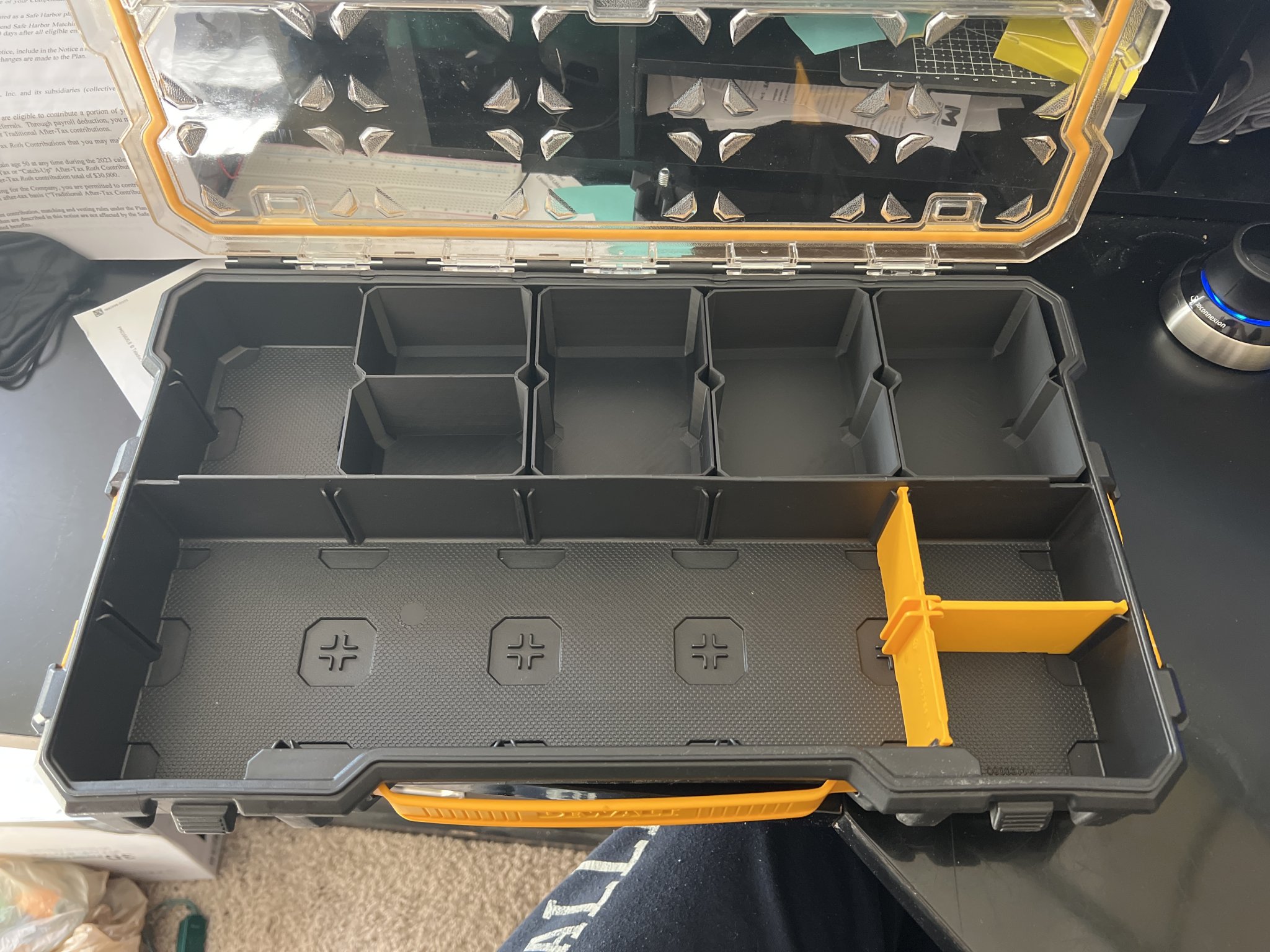 Thùng tổ chức Dewalt Pro Organizer thay thế ngăn chia