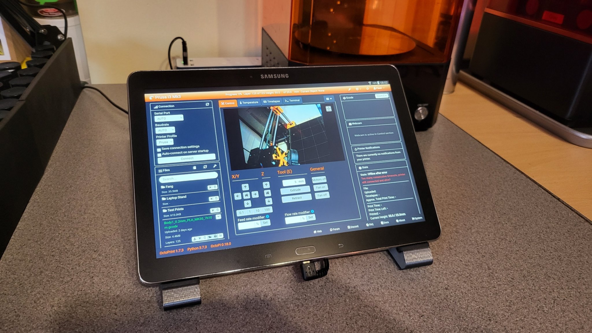 Giá đỡ máy tính bảng 9 inch cho bàn làm việc