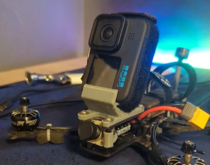 Giá đỡ dọc cho Gopro FPVCycle Glide 25 độ cho Hero 5/6/7/8/9/10