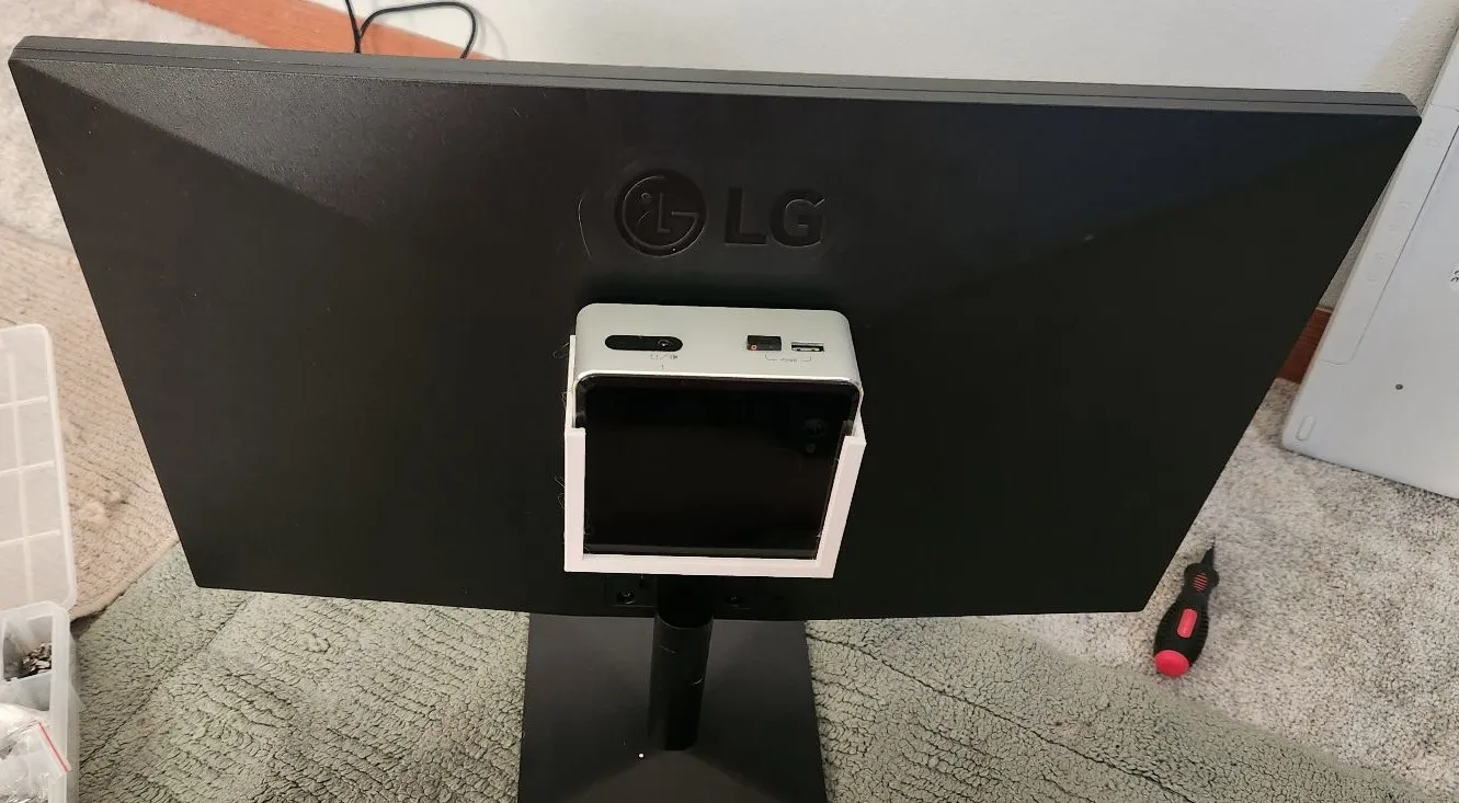 Giá đỡ VESA 75mm cho Intel Nuc kích thước 117mm x 112mm x 51mm