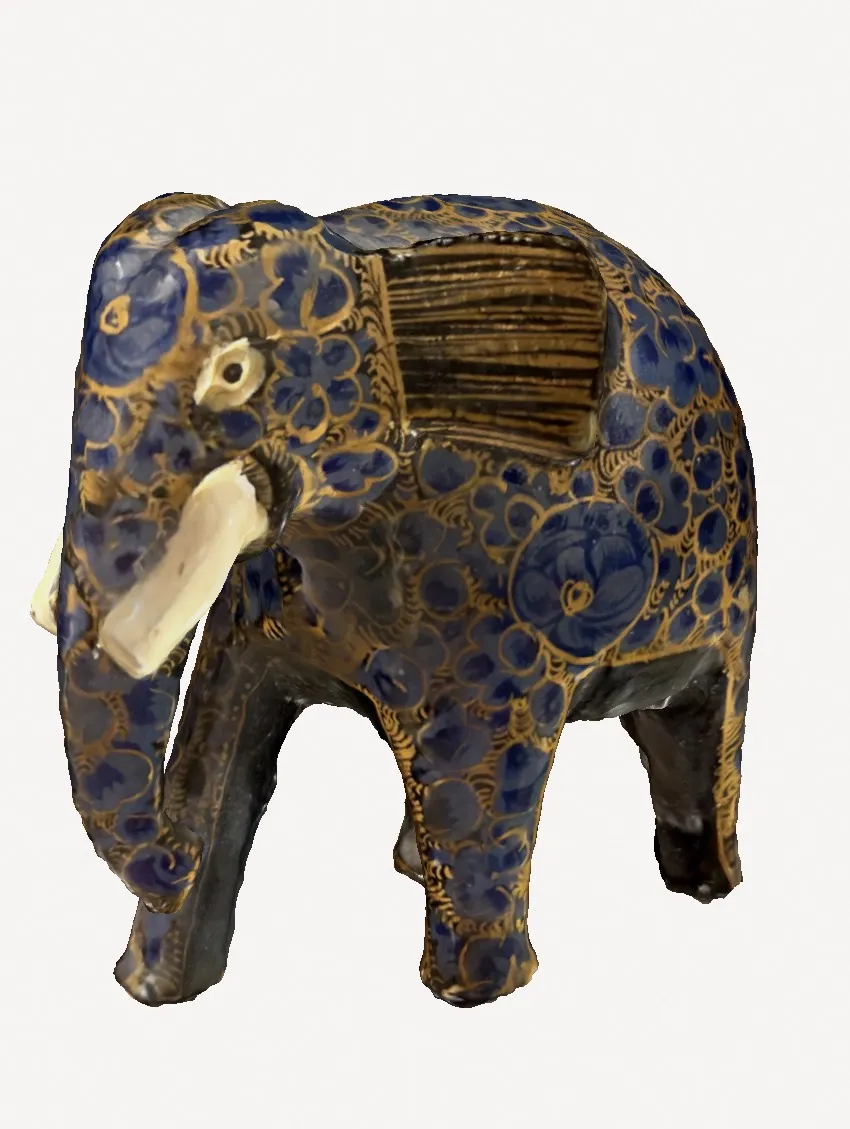 Tượng voi 3D phù hợp in với chân hướng lên