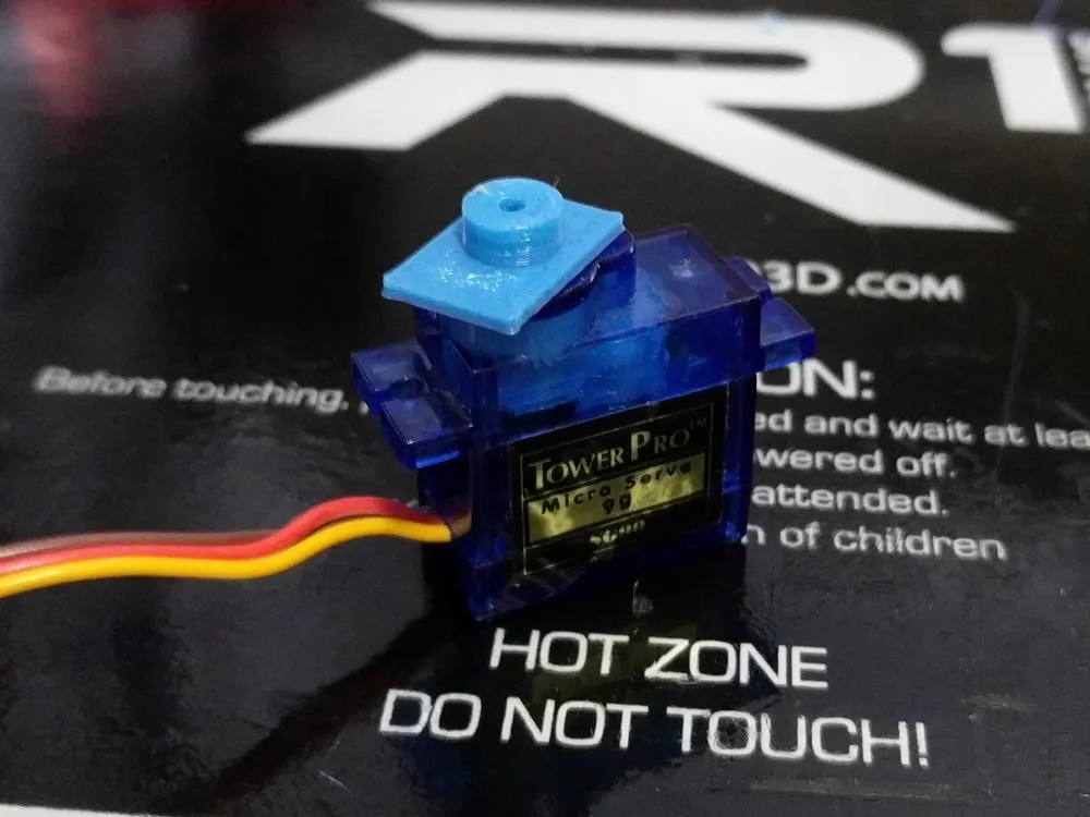 Cáp kết nối servo SG90 in 3D với răng 0.5mm