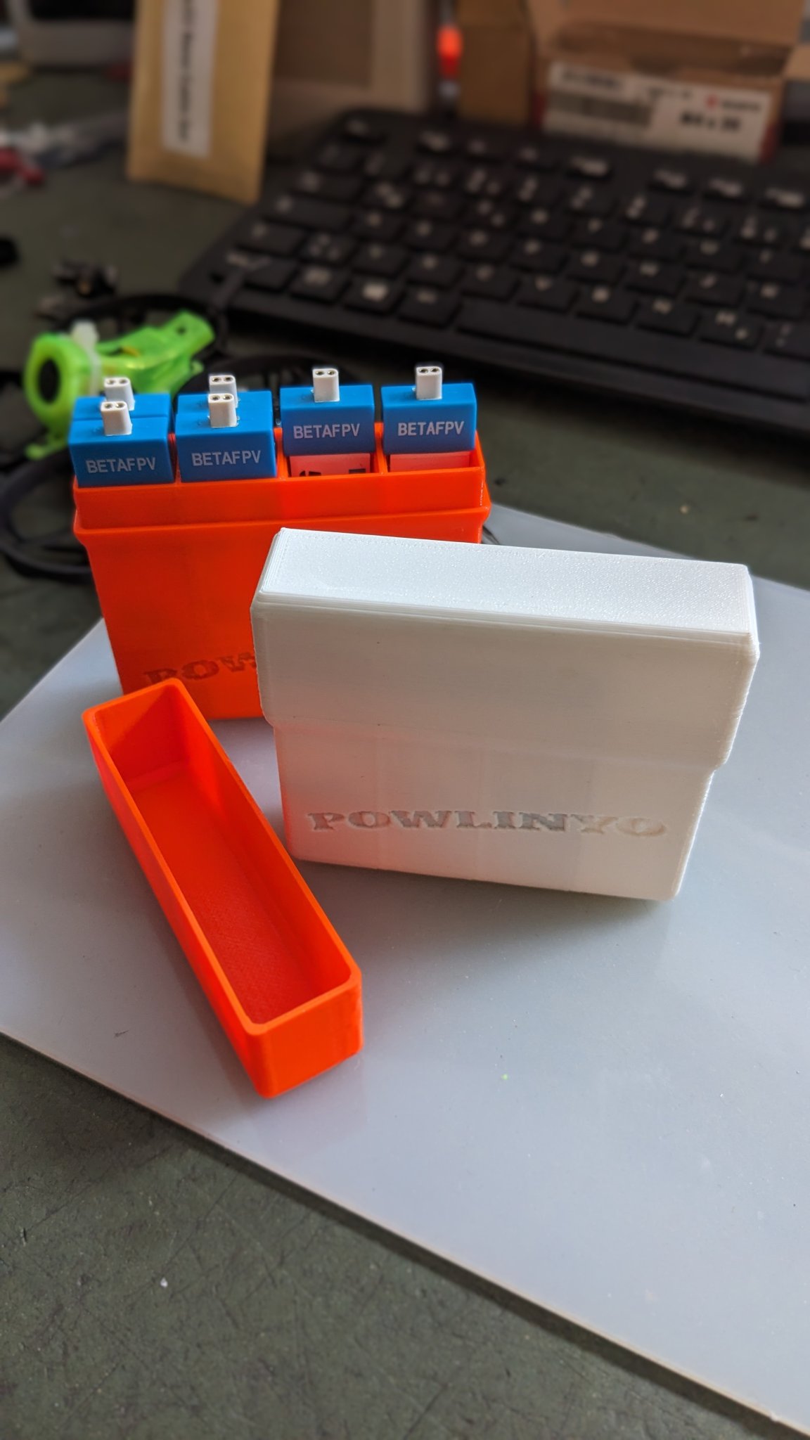 Hộp pin LiPo 1S cho pin 450/550 mAh