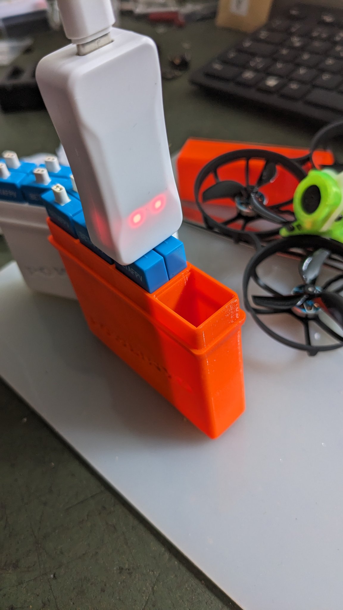 Hộp pin LiPo 1S cho pin 450/550 mAh