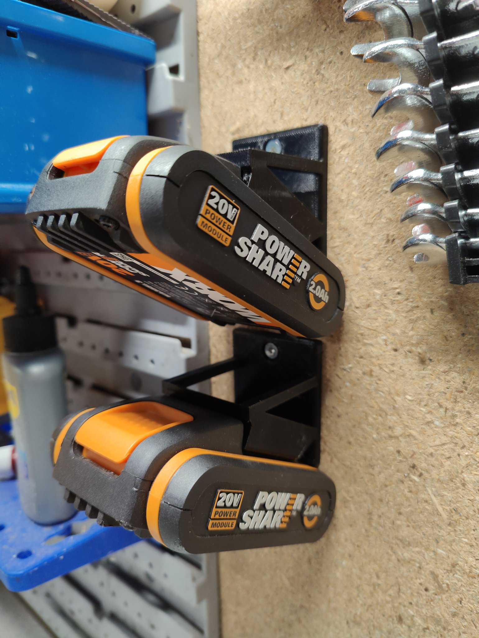 Giá đỡ pin Worx 20V power share (EU)