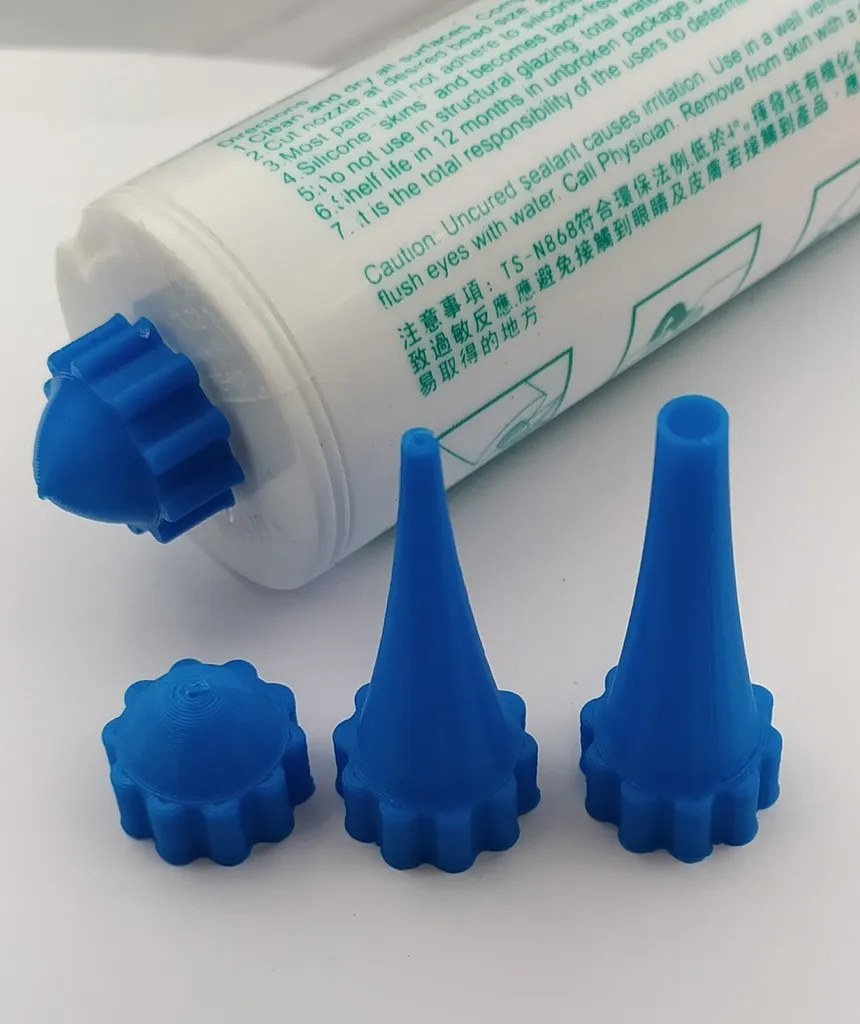 Vòi phun và nút chặn cho súng keo