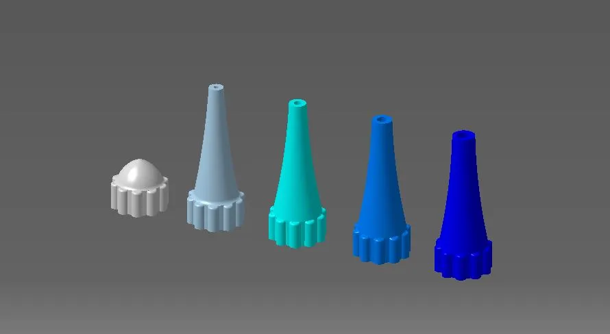 Vòi phun và nút bần cho súng niêm phong