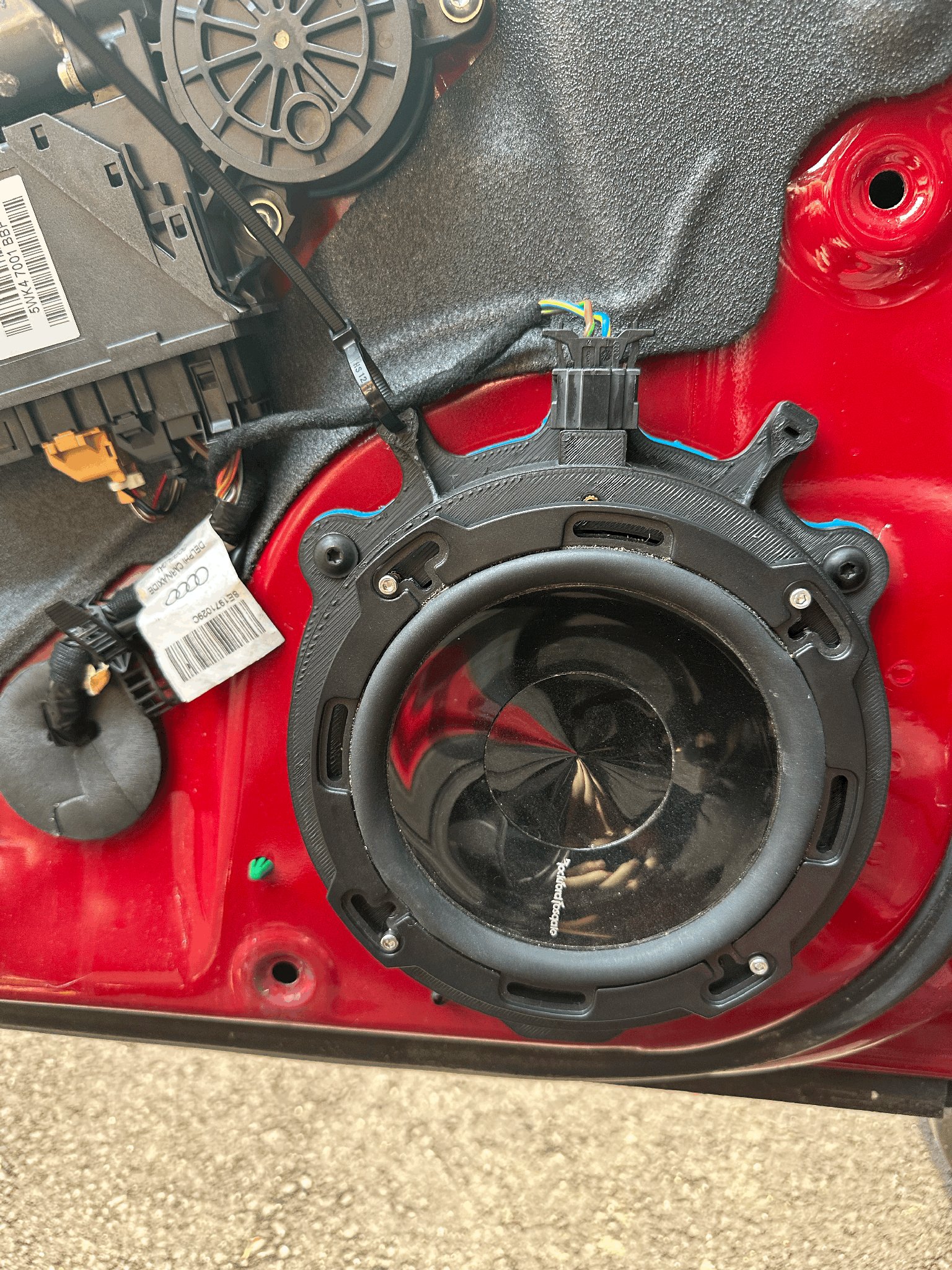 Bộ chuyển đổi loa Audi A4 B6 và đệm chống rung