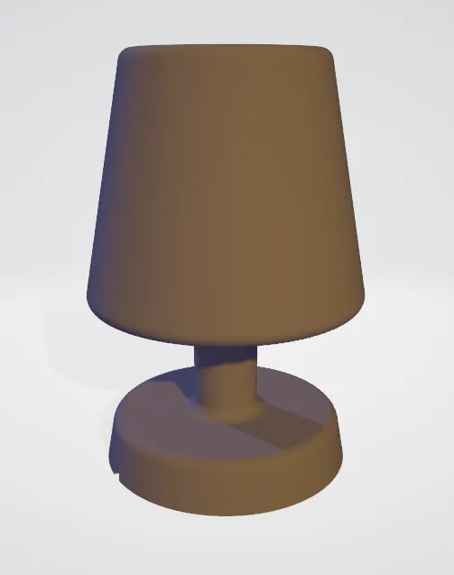 Đèn Lampe FG với thiết kế hiện đại và nắp dưới thông minh