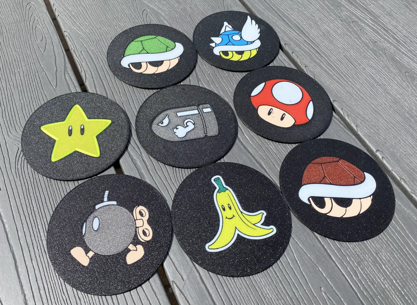 Đế lót Mario Kart Starman với hiệu ứng phát sáng