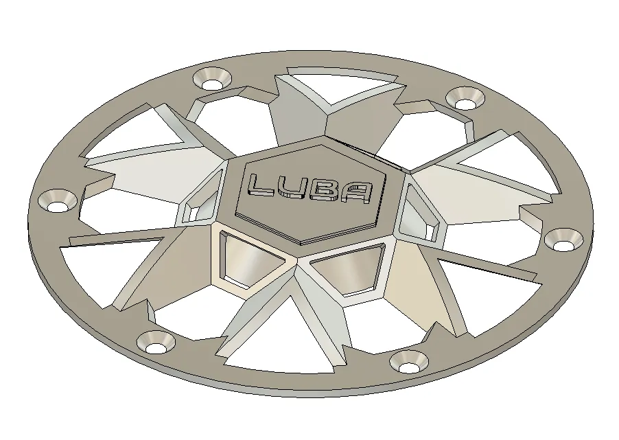 Bánh xe phong cách cho Luba với chỗ ẩn AirTag