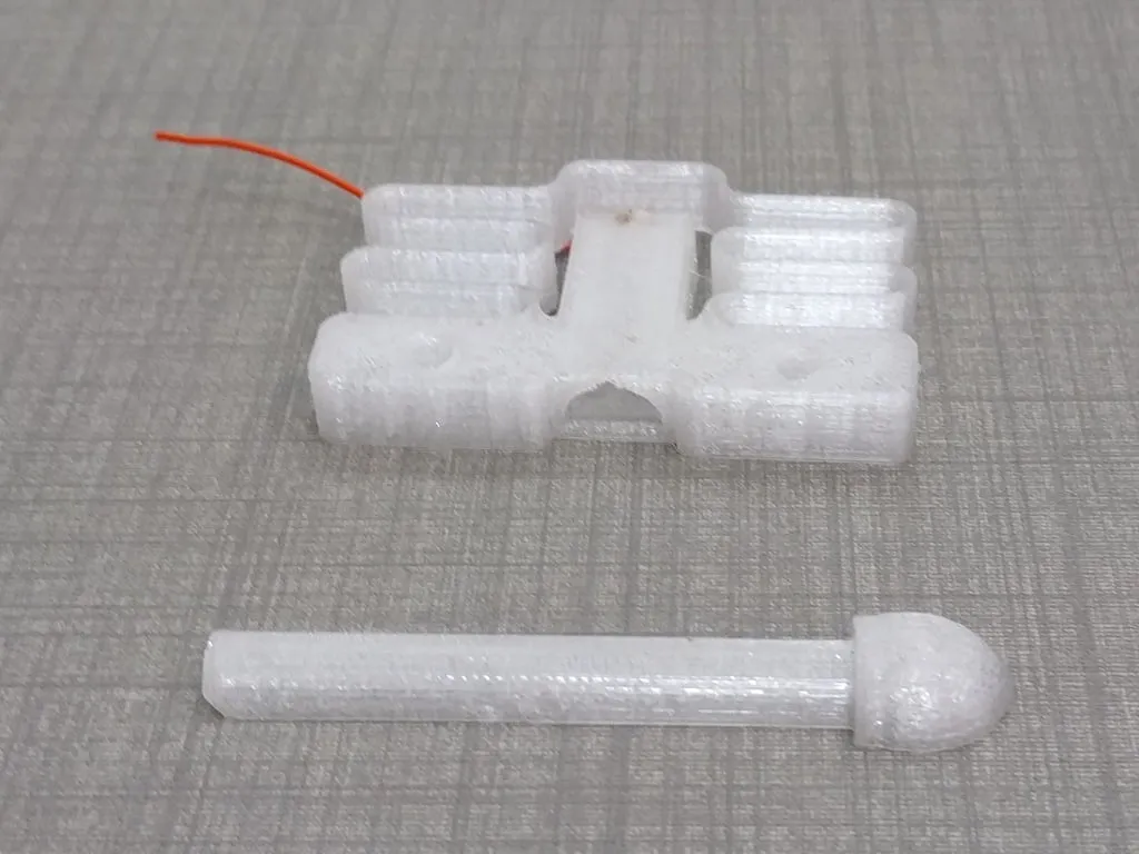 Bệ phóng tên lửa lò xo nhỏ có thể in được