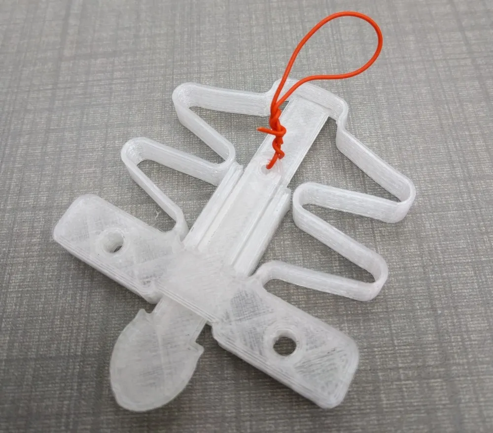 Bệ phóng tên lửa lò xo nhỏ có thể in được