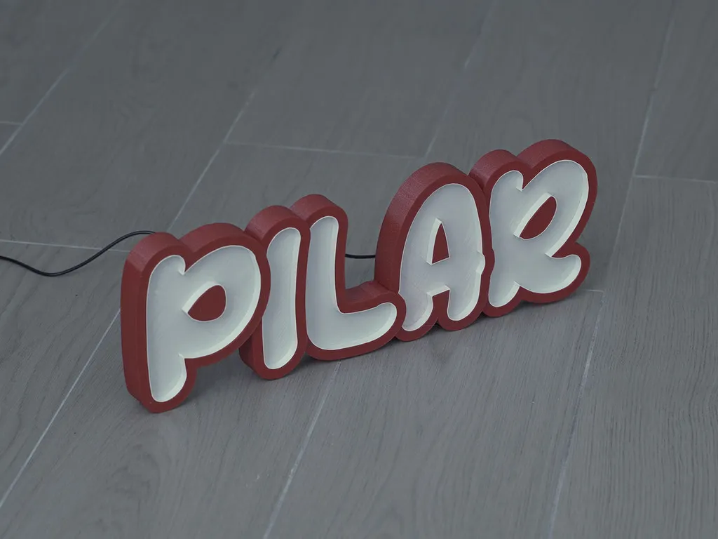 Đèn LED Marquee Pilar trang trí sáng tạo