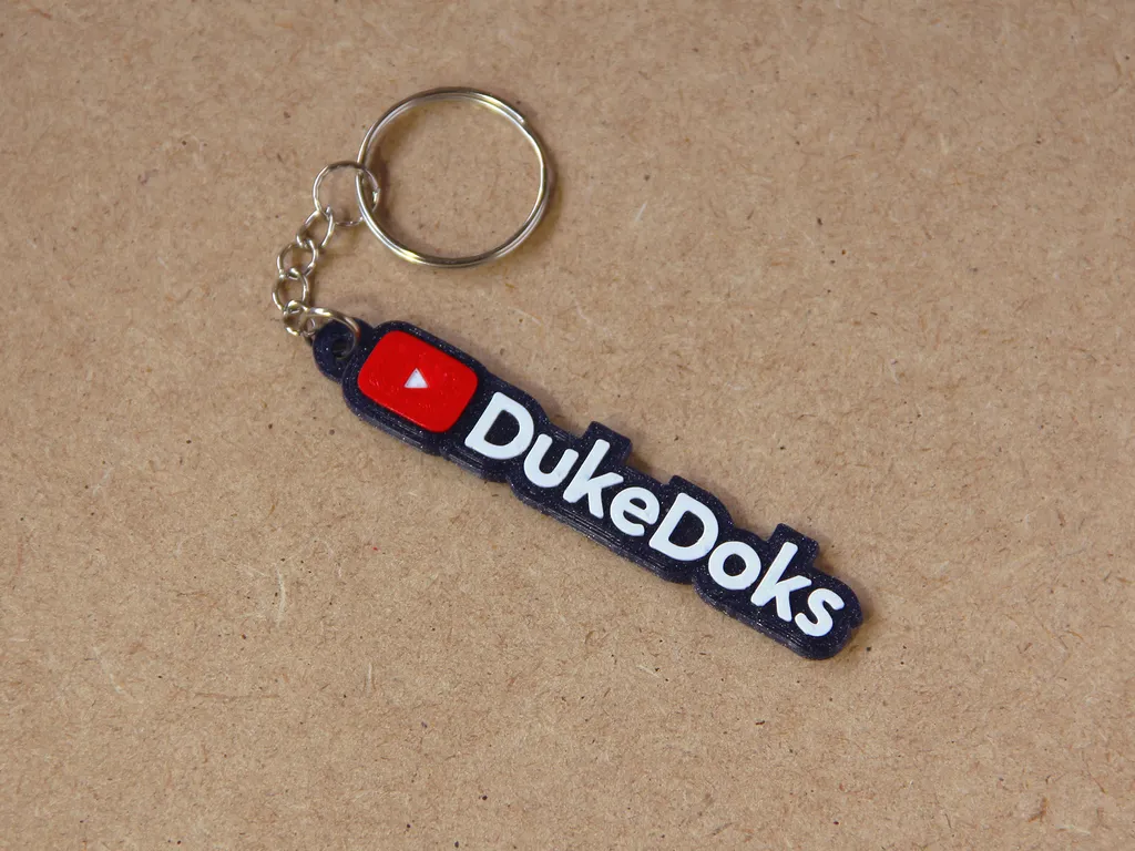 Móc khóa đa sắc màu DukeDoks