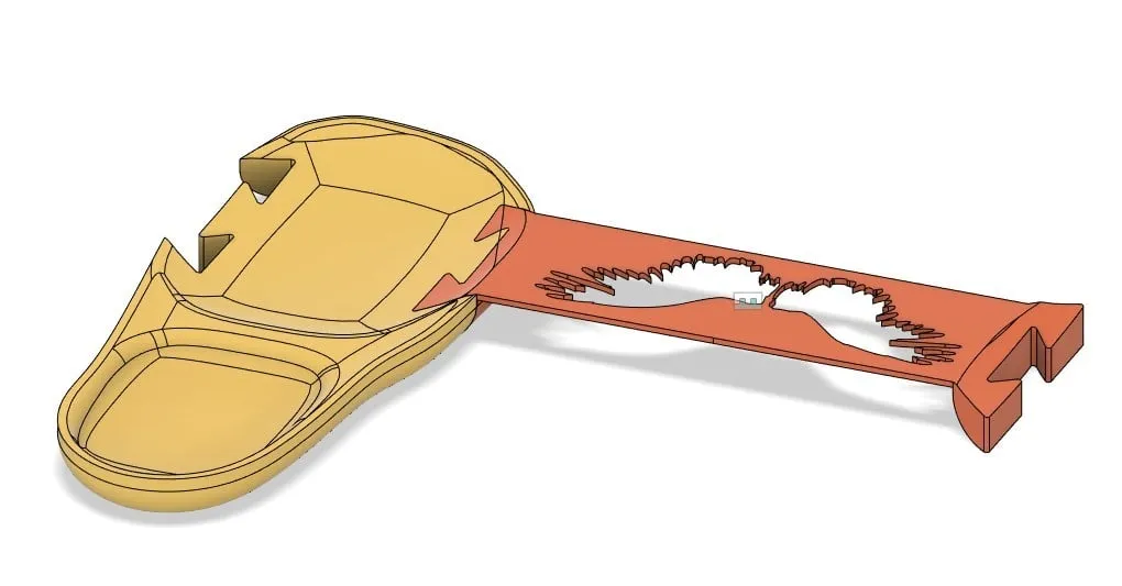 Dép xỏ ngón thiết kế dễ in từ Fusion 360